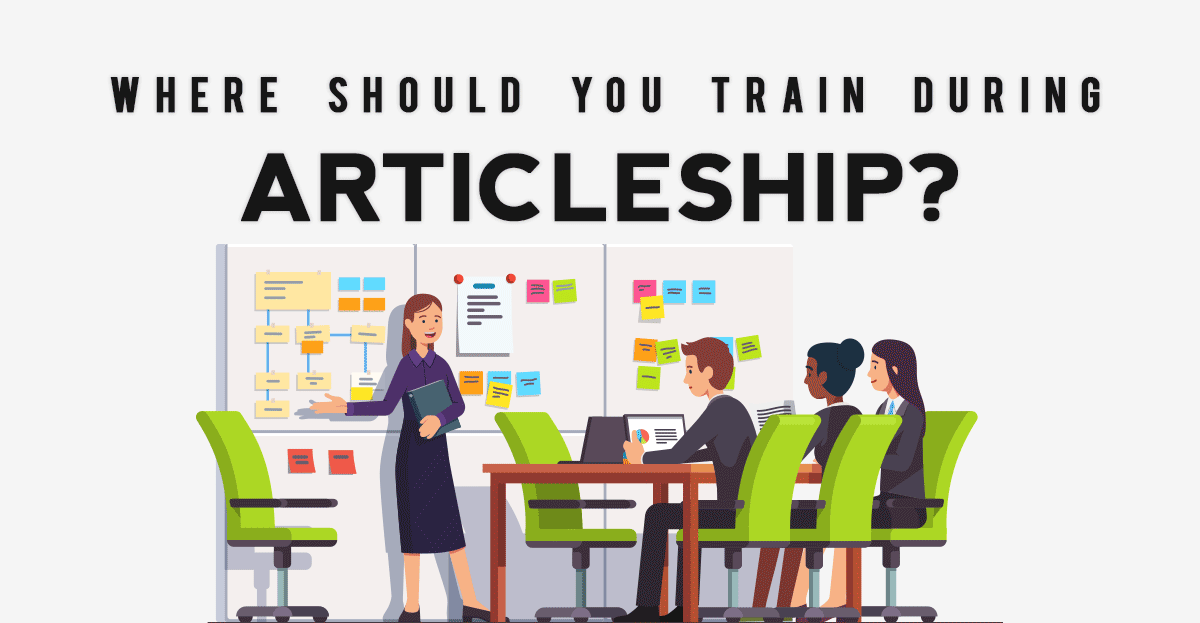 What's the best place for articleship training?