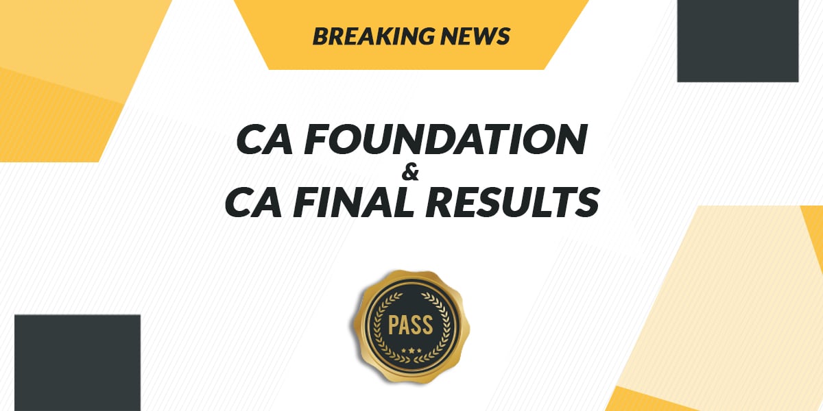 Important Announcement from ICAI CA Final Result for November 2018